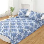 애프터식스 국산 로프 여름 침대패드 시어서커 누빔패드 침대매트 Q 싱글 퀸