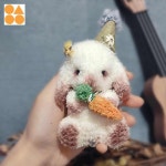 그레이 만들기 귀여운 재료팩 토끼 모루인형