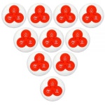 가게벨 CATEL 방수 통화 단추 무선 호출 시스템 송신기 호출기 레스토랑 웨이터 벨 부저 10 CTT25