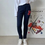 데일리 여자 트레이닝복 세미 배기 팬츠 츄리닝