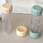 하드렌즈통 3개 렌즈통3개 02015WT