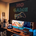 엄지척 컴퓨터방 용 패브릭포스터 PC방 피시방 L 667501