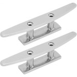 Zixyqol Boat Cleats 2pcs 바닥판 볼라드 워터크래프트 보트 요트 카약 제트 스키 독 데크용