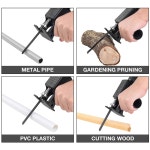 전기 드릴 수정 된 전기 JigSaw 목재 PVC 금속 절단을위한 휴대용 전기 지그 톱 홈 DIY 목공 도구