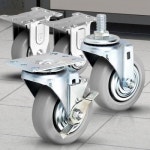 경량용 4 무소음캐스터 이동식바퀴 소형미니 바퀴휠