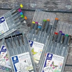 스테들러 피그먼트라이너 308 컬러 6색세트