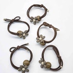 헤어끈 머리끈 똥머리 꽃잎 고무줄 짱짱한