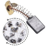 전기 전동 카본 브러시 해머 드릴 교체 흑연 앵글 그라인더 전동 공구용 10 가지 크기 60 개