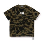 베이프 X 엠엠제이 키즈 반팔티 1ST CAMO LOOSE FIT 1K23-309-901