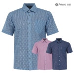 페라어스 남성 JP 도트 쿨 마소재 카라 남방셔츠 CTM4DJ2242