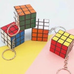 큐브 열쇠고리 가방장식 열쇠걸이 열쇠고리링