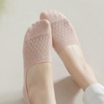 DS벗겨짐방지처리 덧신 다이아 메쉬 여성 페이크 양말 삭스 여름