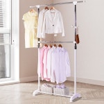 이동식2단행거800호 옷행거 원룸옷걸이 스탠딩 조립식