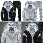 남성 겨울 기모 트레이닝 상하세트