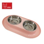 레드퍼피 셀라 흘림 방지 식기 라이트핑크