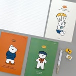 핑크풋 10 귀여운 꼬망 미니 유선노트