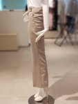 꼼빠니아 마 혼방 일자 정장 바지 CADU4WTP010