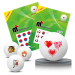 지온컴퍼니 카시야 KAXIYA 골프공 스티커 매직터치 42종 모음 3세트