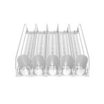 고급형 냉장고 편의점 정리 캔 음료 음료수 디스펜서 트레이