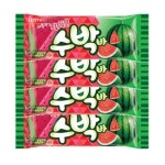 롯데 롯데 수박바 75mlx4개 무인아이스크림 할인점 탕비실 급식 어린이간식 디저트