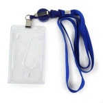 IDCARDSET 세로 줄포함 명찰 릴홀더 출입증