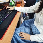 극세사 와플 양면 담요 블랭킷 캠핑