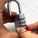 다이얼 번호키 자물쇠 대 4자리 자물통 비밀번호