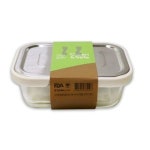 스텐 밀폐용기 보관통 반찬통 냉장고 용기 직2호640ml