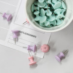 마카롱 손잡이 압정 대