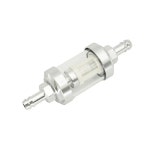 CNC 알루미늄 합금 유리 가스 연료 가솔린 오일 필터 모토 더트 자전거 125 160cc 용 CRF70 90 KLX65