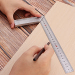 알루미늄 합금 측정 각도 사각형 눈금자 목공 목재 도구