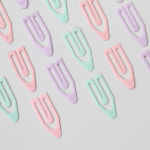 마카롱 플라스틱 클립