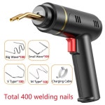 200W 무선 플라스틱 용접기 총 키트 400 대부분의 대 한 뜨거운 스테이플러 USB 충전식 범퍼 1200PCS