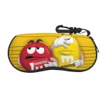 M M 초콜릿 캔디 선글라스 소프트 케이스 네오프렌 지퍼 쉘 안경 케이스 안경용 맞춤형 보호 상자