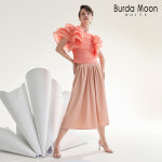 부르다문 런칭가69900원 부르다문화이트 썸머 플리츠 밴딩팬츠 1종