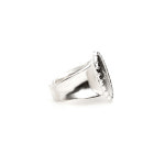 12Pearl넓은 오픈 별 반지 wide open star ring