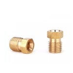 OD 황동 압축 페럴 튜브 파이프 피팅 커넥터 어댑터 오일 윤활 시스템 용 너트 링