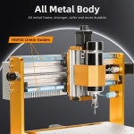 3018 프로 울트라 CNC 라우터 금속 목재 릴 PCB MDF용 GRBL 오프라인 스위치 E-Stop 500W 전체 금속 조각기