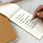 크라프트 메모장 수첩 투두리스트 작은 할일 메모지