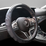 2024아반떼 핸들커버 카본 가죽 차량용 핸들커버