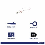 Mustad Walleye 데스 스피너 펄 283g1온스