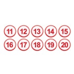 번호 31 40 좌석 까페 테이블 신발장 숫자 입체