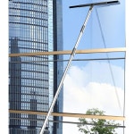 외부 창문 청소 와이퍼 천장 고층 유리 밀대 3m 닦기