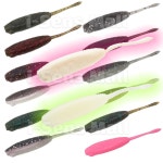 하프루어 야마데스2 스페셜 주니어 3 3 배스 광어 민물 바다 노싱커 웜 소프트베이트 17그린펌프킨블루