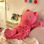 미뇽맨션 빅 힐끗 고양이 인형 반려 애착 빅 봉제 캣 쿠션 바디필로우 베개 집들이 선물