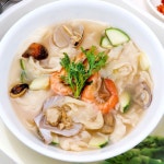 우정본가 생수제비 6인분세트 생수제비 멸치맛스프