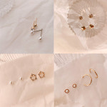 윤이나몰 전상품990원 매일매일 데일리 귀걸이 컷팅골드 A1217-10