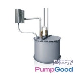 350L 1 5kw 2 오수 그라인더 오배수패키지시스템 공중화장실 오폐수처리장 생활하수 다가구주택 한국펌프 HDP-350 GD-20