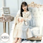 토토와모모 토토와모모 토토와모모 여아 원피스 아동 주니어 어린이 잠옷 라라 원피스 80호 11-12세 20