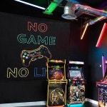 엄지척 컴퓨터방 용 패브릭포스터 PC방 피시방 M 667501